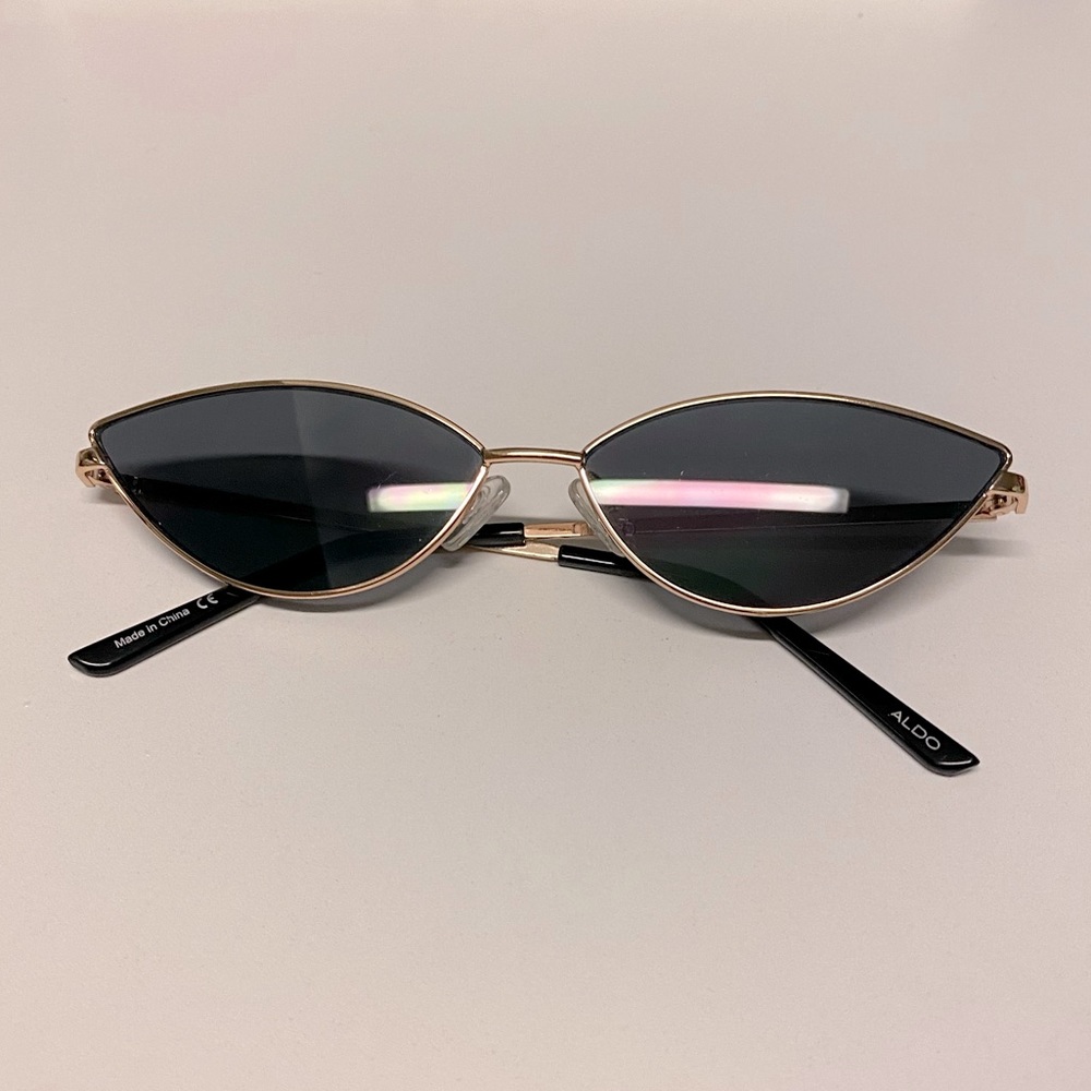 ALDO gold tone frame sunglasses